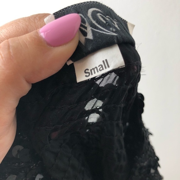 Vintage Miss H Sequin Batwing Disco 🕺 70s/80s Top - Picture 6 of 8